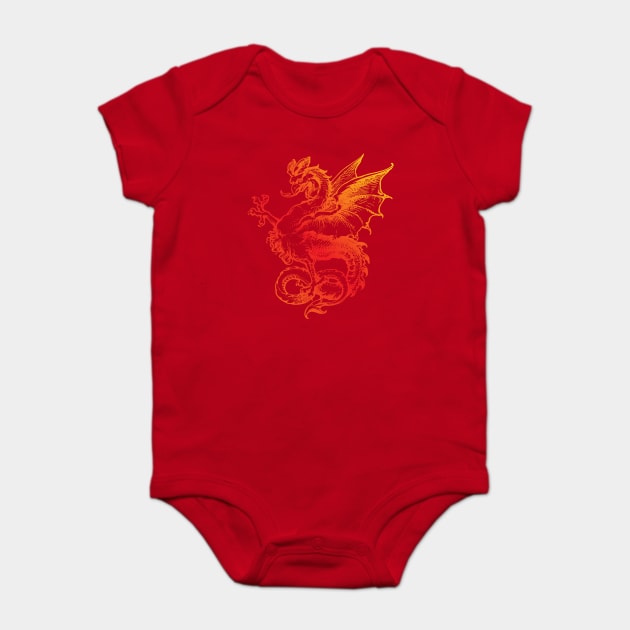 Awesome Dragon Baby Bodysuit by Nonstop Shirts